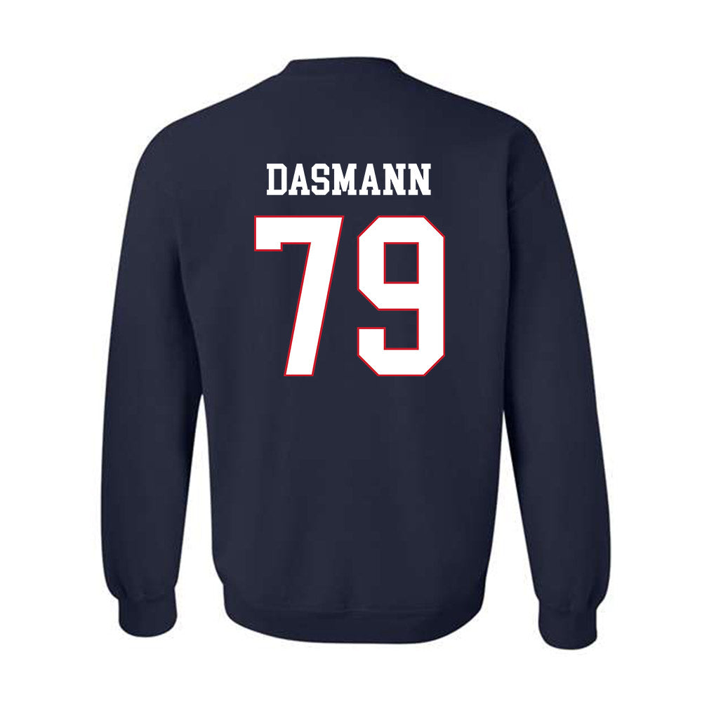 Fresno State - NCAA Football : Ethan Dasmann - Generic Shersey Crewneck Sweatshirt-1