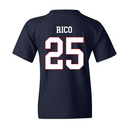 Fresno State - NCAA Baseball : Bo Rico - Generic Shersey Youth T-Shirt-1
