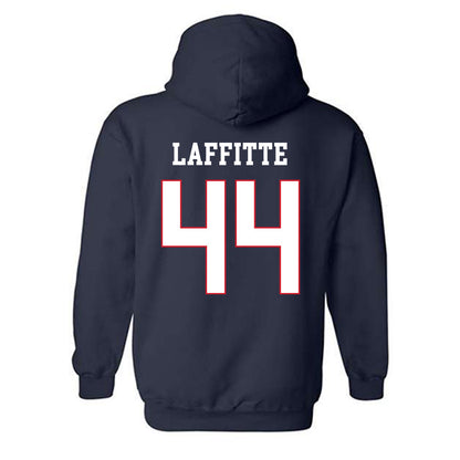 Fresno State - NCAA Football : Deijon Laffitte - Generic Shersey Hooded Sweatshirt-1