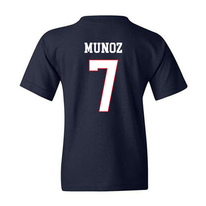 Fresno State - NCAA Baseball : Ayden Munoz - Generic Shersey Youth T-Shirt-1