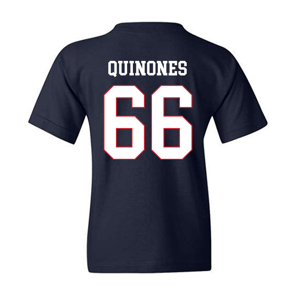 Fresno State - NCAA Football : Gino Quinones - Generic Shersey Youth T-Shirt-1