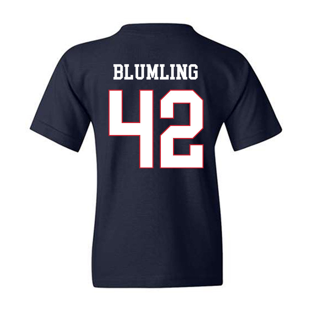 Fresno State - NCAA Football : Lucas Blumling - Generic Shersey Youth T-Shirt-1