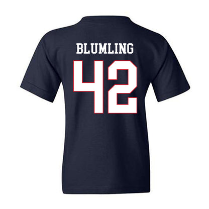 Fresno State - NCAA Football : Lucas Blumling - Generic Shersey Youth T-Shirt-1