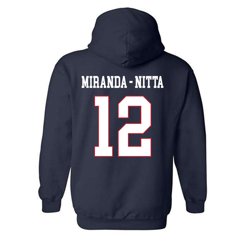 Fresno State - NCAA Softball : Kealani Miranda - Nitta - Generic Shersey Hooded Sweatshirt-1