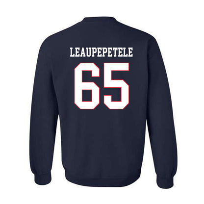 Fresno State - NCAA Football : Jonah Leaupepetele - Generic Shersey Crewneck Sweatshirt-1