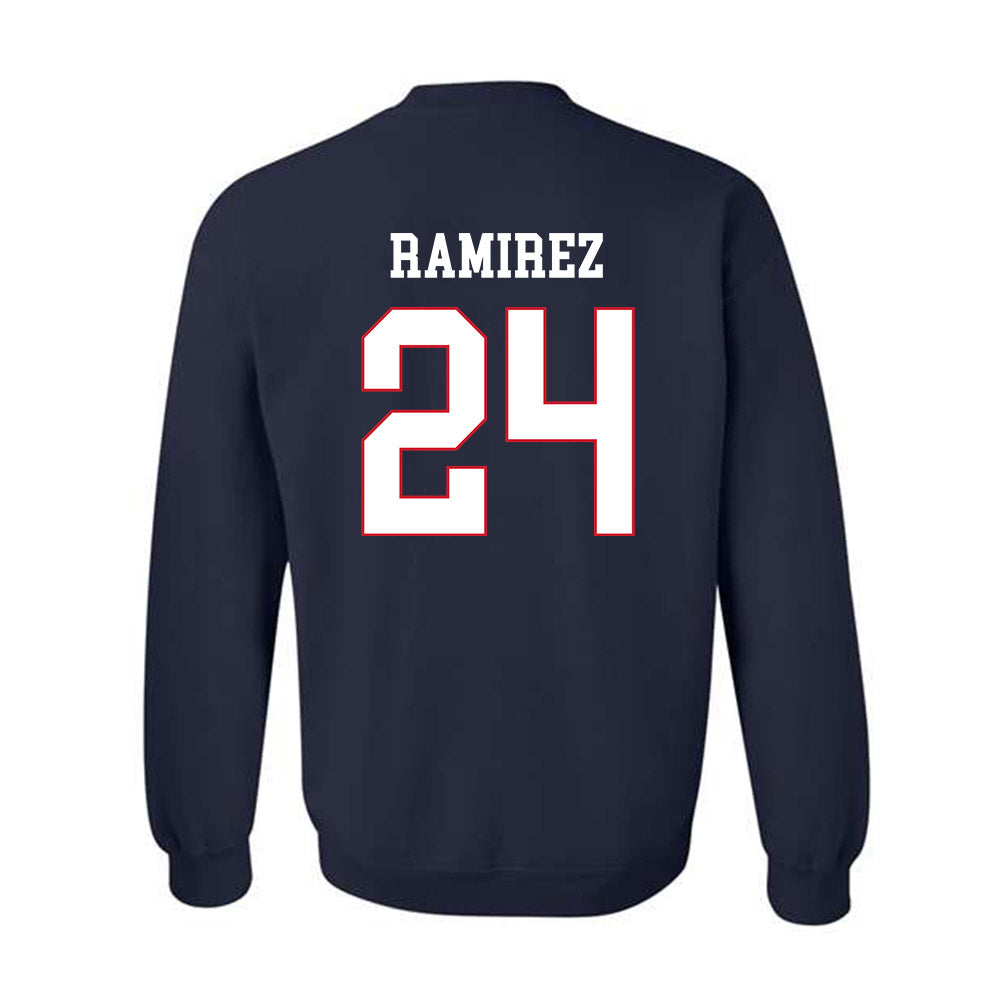 Fresno State - NCAA Softball : Alyssa Ramirez - Generic Shersey Crewneck Sweatshirt-1