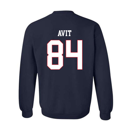 Fresno State - NCAA Football : Ezekiel Avit - Generic Shersey Crewneck Sweatshirt-1