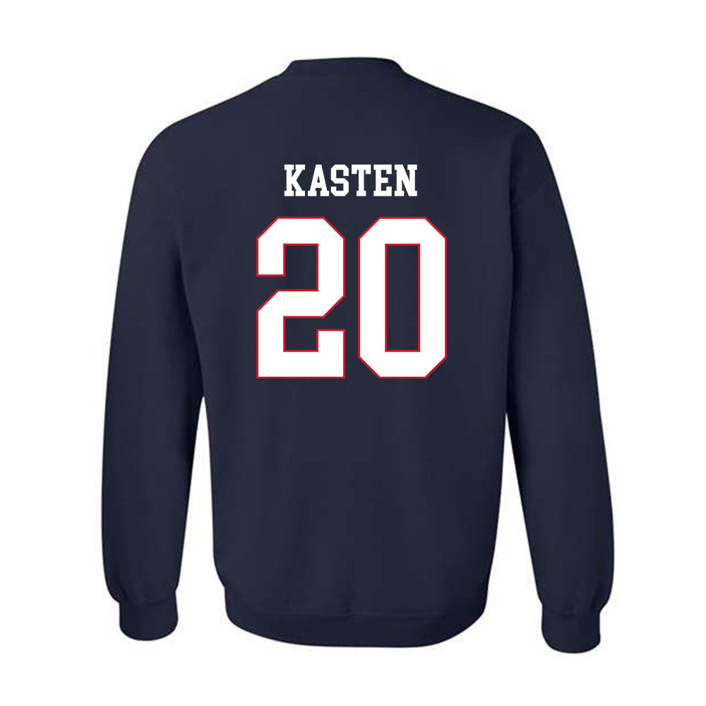 Fresno State - NCAA Baseball : John Kasten - Generic Shersey Crewneck Sweatshirt-1