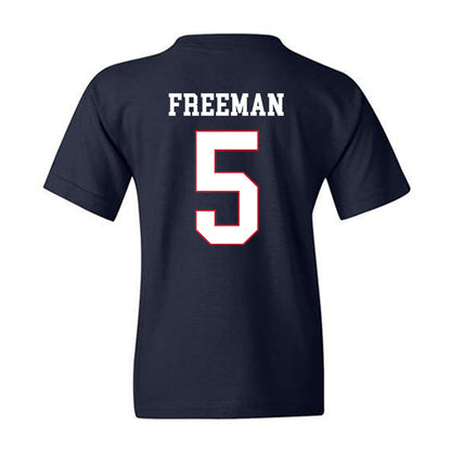 Fresno State - NCAA Football : Josiah Freeman - Generic Shersey Youth T-Shirt-1