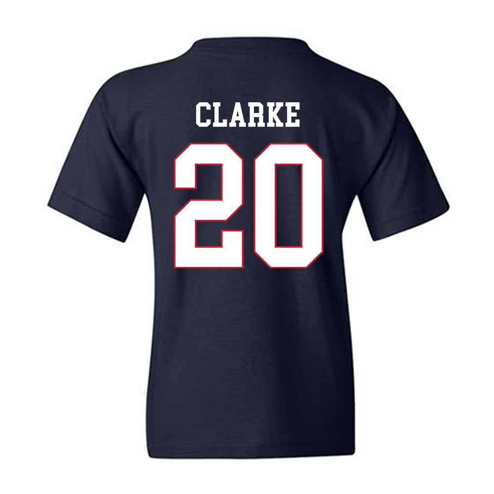 Fresno State - NCAA Women's Basketball : Indiya Clarke - Generic Shersey Youth T-Shirt-1