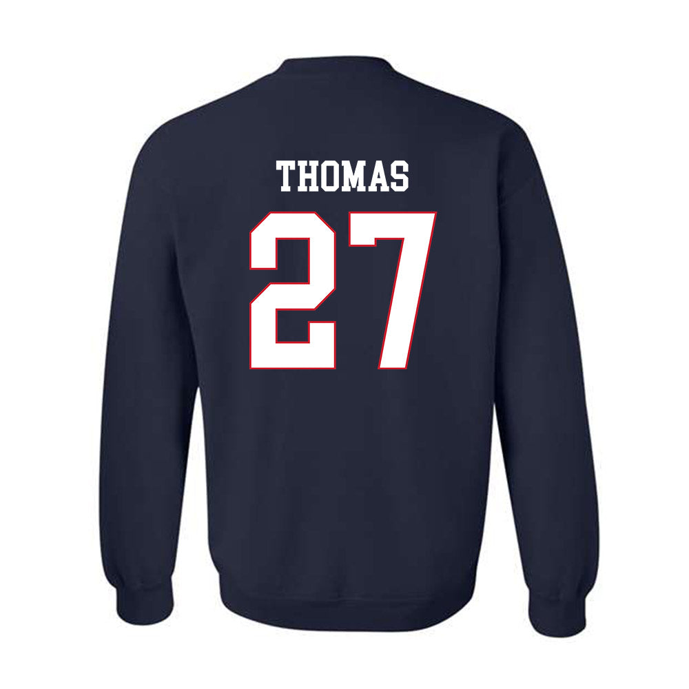 Fresno State - NCAA Football : Tariq Thomas - Generic Shersey Crewneck Sweatshirt-1