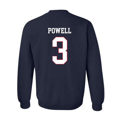 Fresno State - NCAA Women's Basketball : Danae Powell - Generic Shersey Crewneck Sweatshirt