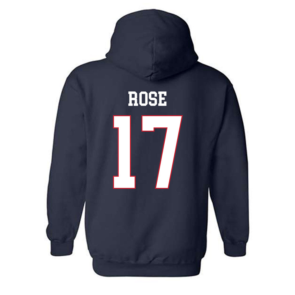 Fresno State - NCAA Football : Deagan Rose - Generic Shersey Hooded Sweatshirt-1