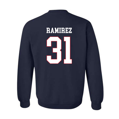 Fresno State - NCAA Football : Brandon Ramirez - Generic Shersey Crewneck Sweatshirt-1