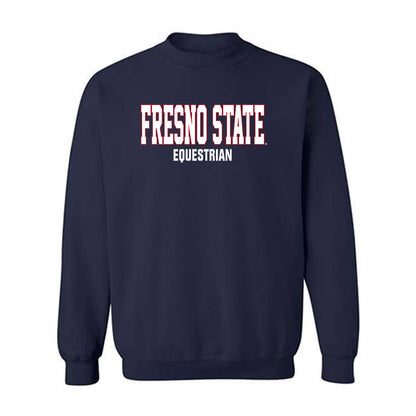 Fresno State - NCAA Equestrian : Maya Douglas - Generic Shersey Crewneck Sweatshirt-0