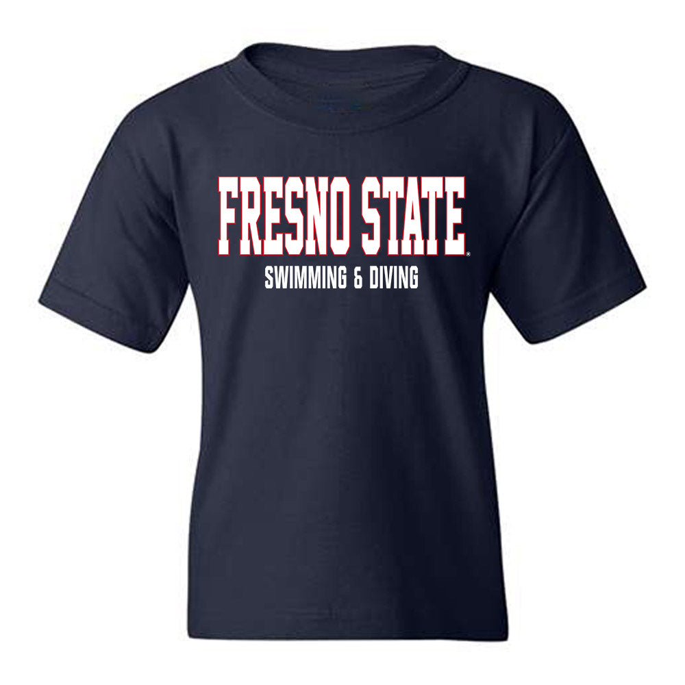 Fresno State - NCAA Women's Swimming & Diving : Averee Estep - Generic Shersey Youth T-Shirt-0