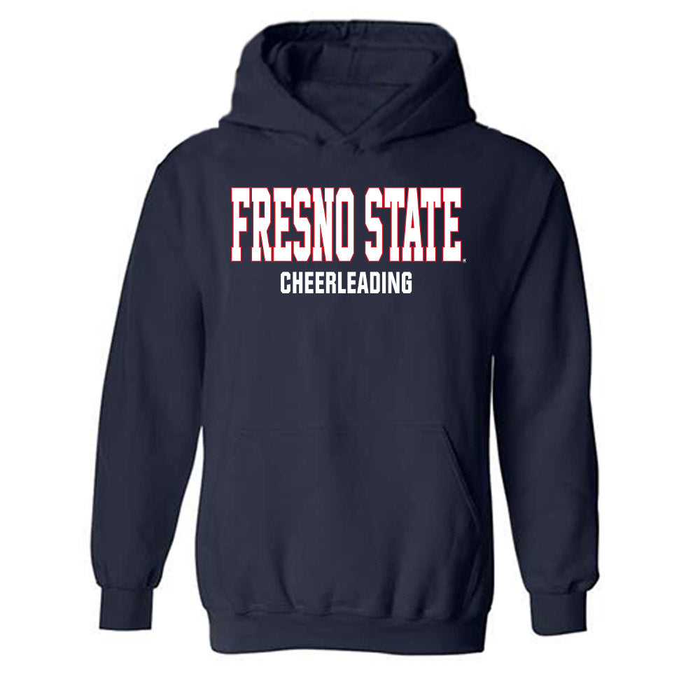 Fresno State - NCAA Cheerleading : Haley Smith - Generic Shersey Hooded Sweatshirt