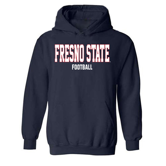 Fresno State - NCAA Football : Jaydon Sutko - Generic Shersey Hooded Sweatshirt-0