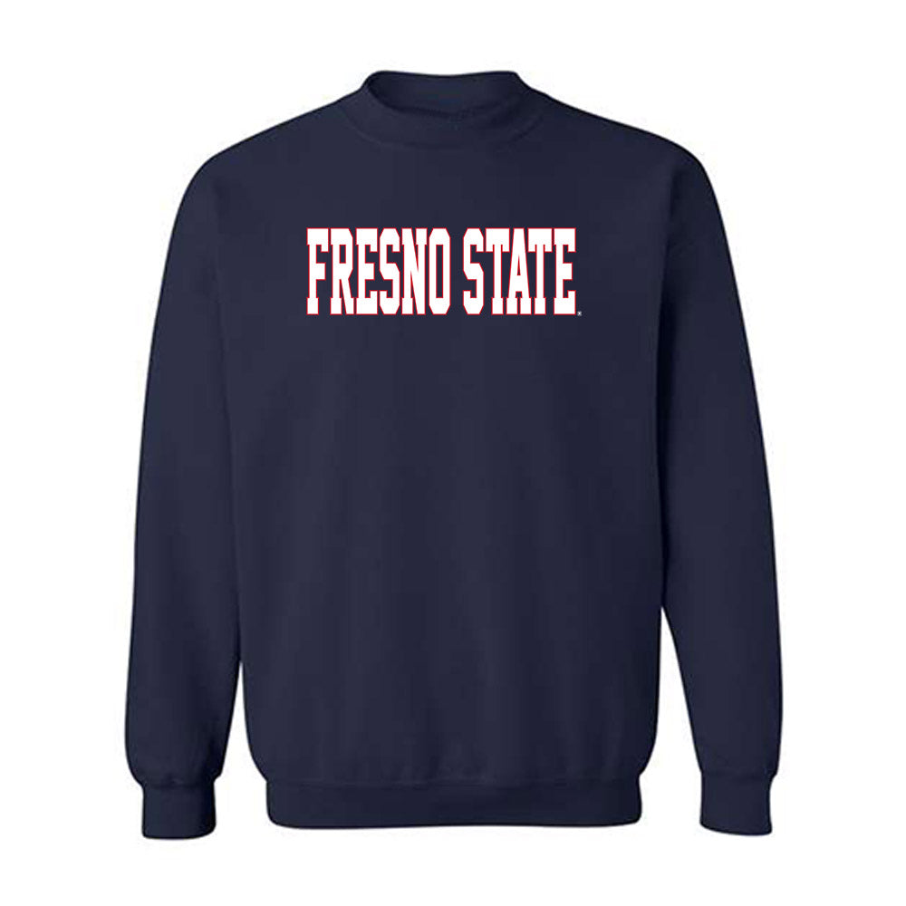 Fresno State - NCAA Football : Gino Quinones - Generic Shersey Crewneck Sweatshirt-0