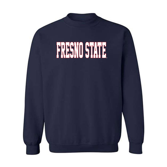 Fresno State - NCAA Football : Gino Quinones - Generic Shersey Crewneck Sweatshirt-0