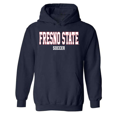 Fresno State - NCAA Women's Soccer : Payton Hoover - Generic Shersey Hooded Sweatshirt-0