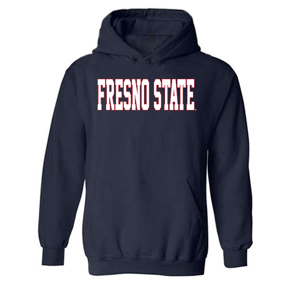 Fresno State - NCAA Football : Gino Quinones - Generic Shersey Hooded Sweatshirt-0