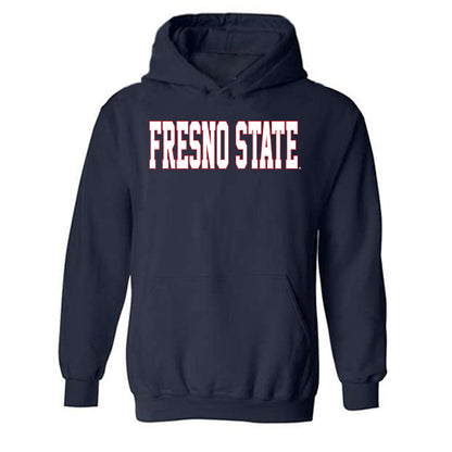 Fresno State - NCAA Football : Gino Quinones - Generic Shersey Hooded Sweatshirt-0