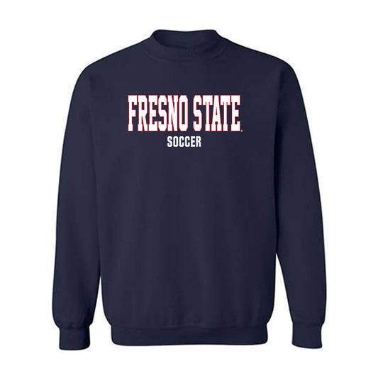 Fresno State - NCAA Women's Soccer : Abigail Herren - Generic Shersey Crewneck Sweatshirt-0