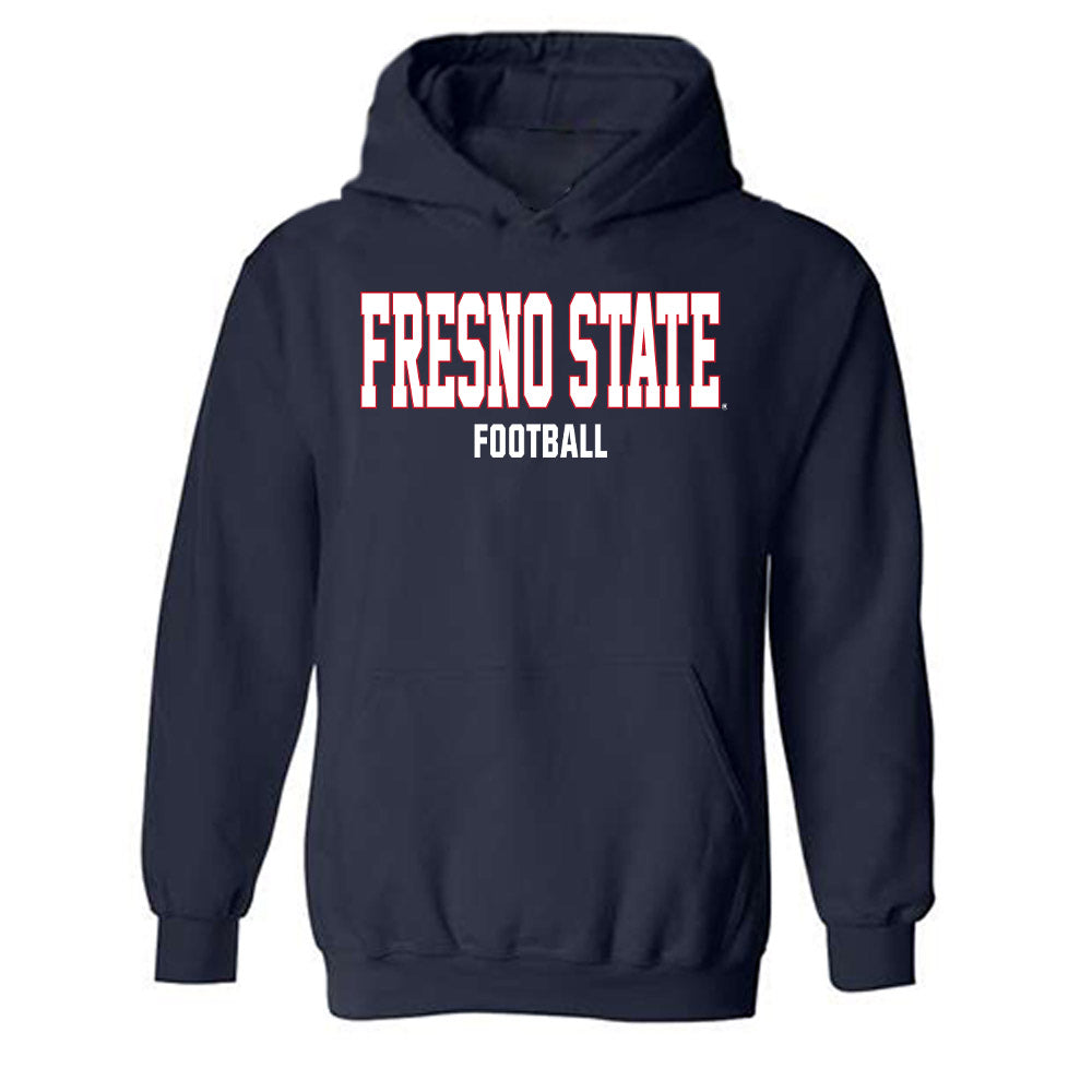 Fresno State - NCAA Football : Jake Appleget - Generic Shersey Hooded Sweatshirt-0