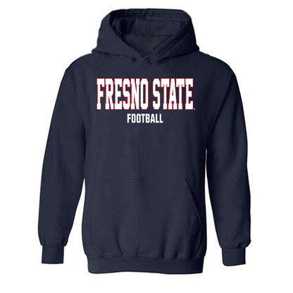 Fresno State - NCAA Football : Jake Appleget - Generic Shersey Hooded Sweatshirt-0