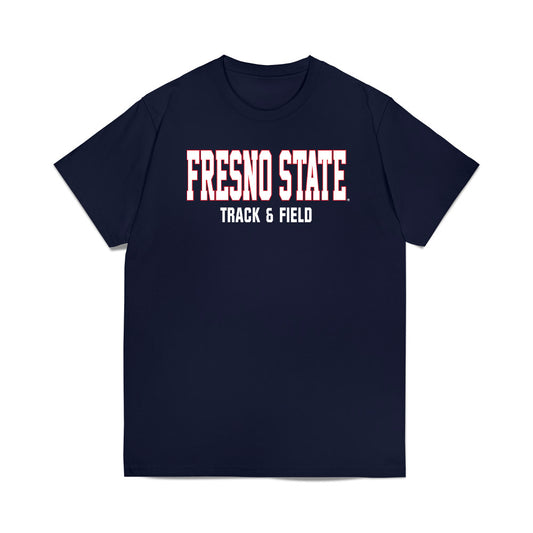 Fresno State - NCAA Men's Track & Field : Julian Garcia - Generic Shersey T-Shirt-0