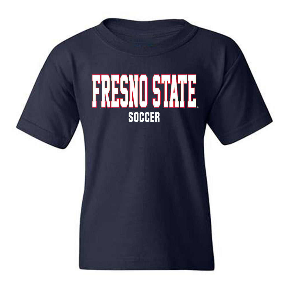 Fresno State - NCAA Women's Soccer : Katie Morris - Generic Shersey Youth T-Shirt-0