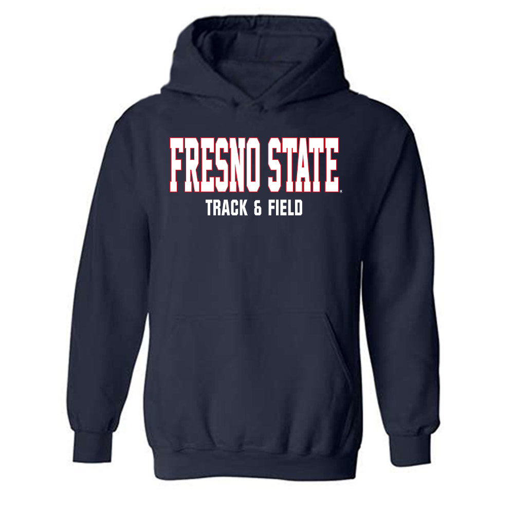 Fresno State - NCAA Men's Track & Field : Jabari King - Hooded Sweatshirt