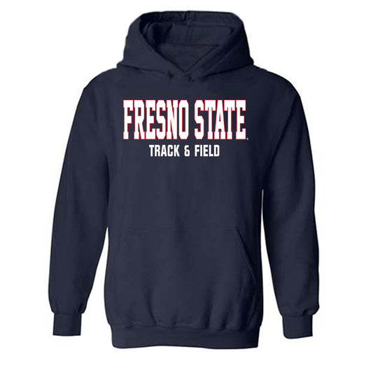Fresno State - NCAA Men's Track & Field : Jabari King - Hooded Sweatshirt