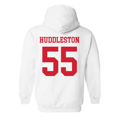 Fresno State - NCAA Football : Brendan Huddleston - Generic Shersey Hooded Sweatshirt-1