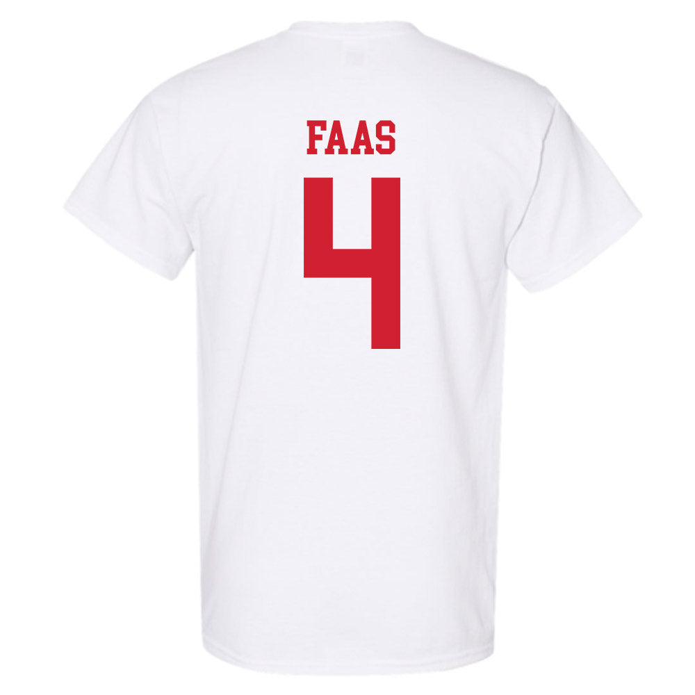 Fresno State - NCAA Men's Basketball : Cameron Faas - Generic Shersey T-Shirt-1