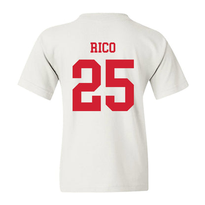 Fresno State - NCAA Baseball : Bo Rico - Generic Shersey Youth T-Shirt-1