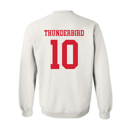 Fresno State - NCAA Football : Kvion Thunderbird - Generic Shersey Crewneck Sweatshirt-1