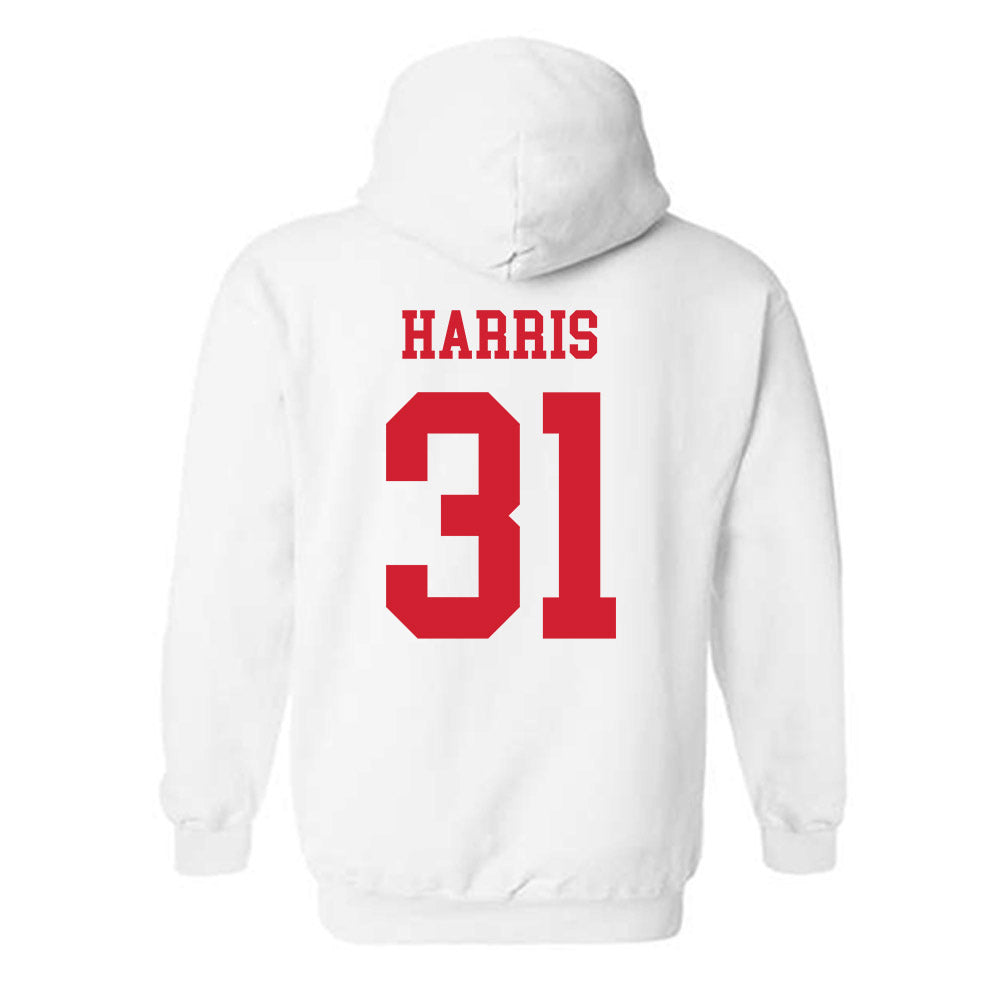 Fresno State - NCAA Football : Kiontre Harris - Generic Shersey Hooded Sweatshirt-1