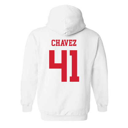 Fresno State - NCAA Football : Andrew Chavez - Generic Shersey Hooded Sweatshirt-1