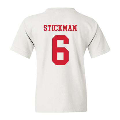 Fresno State - NCAA Men's Basketball : Dj Stickman - Generic Shersey Youth T-Shirt-1