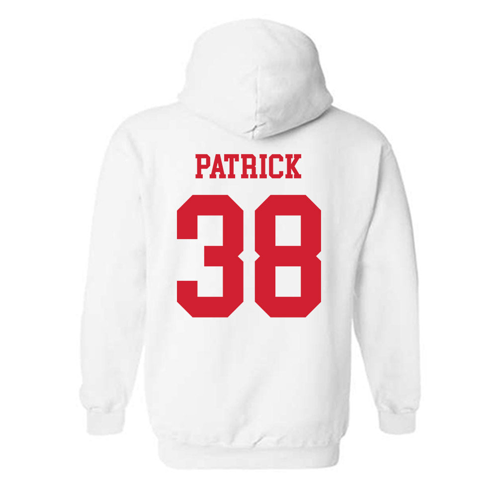 Fresno State - NCAA Baseball : Tyler Patrick - Generic Shersey Hooded Sweatshirt