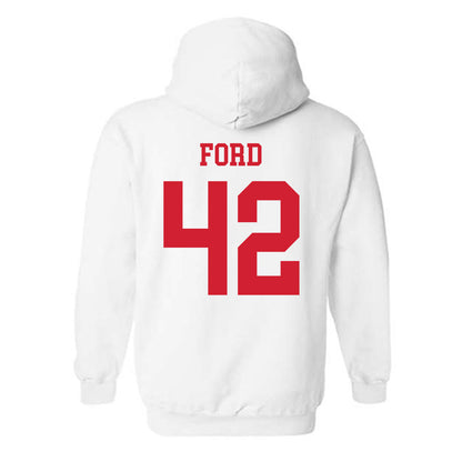 Fresno State - NCAA Football : Brayden Ford - Generic Shersey Hooded Sweatshirt-1