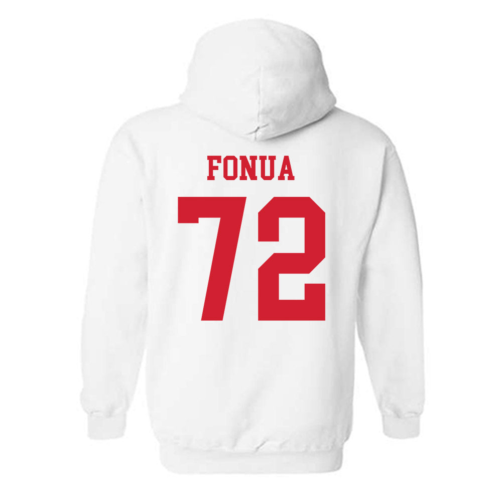 Fresno State - NCAA Football : Edward Fonua - Generic Shersey Hooded Sweatshirt
