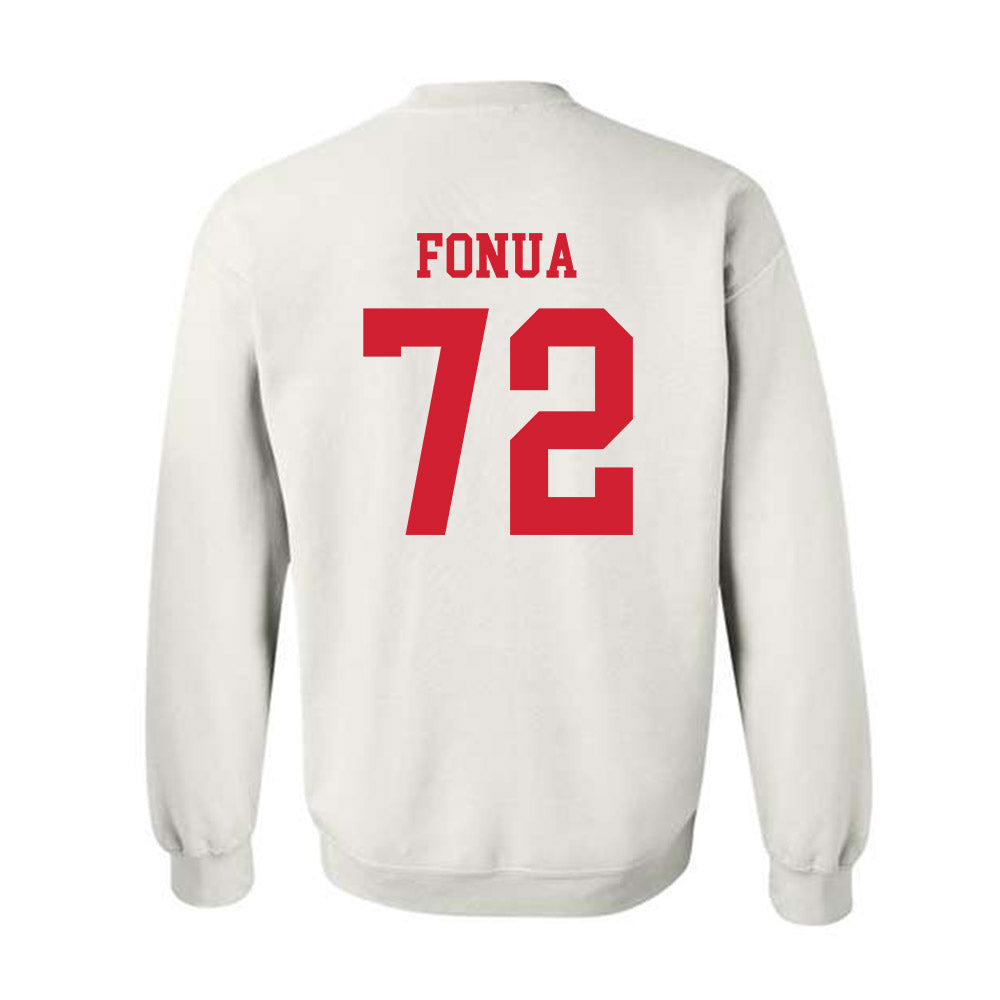 Fresno State - NCAA Football : Edward Fonua - Generic Shersey Crewneck Sweatshirt