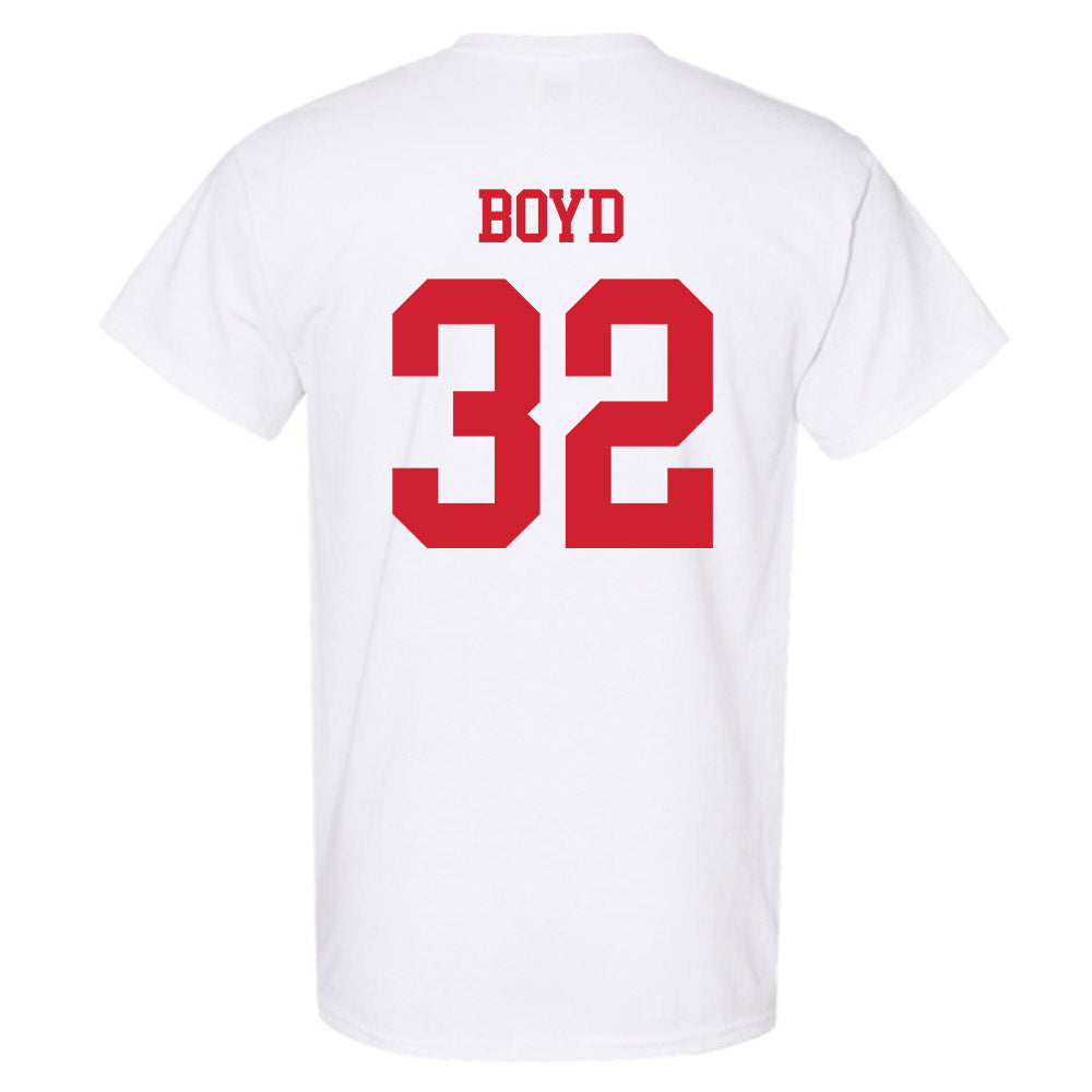Fresno State - NCAA Baseball : Mikey Boyd - Generic Shersey T-Shirt-1