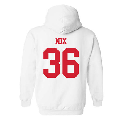 Fresno State - NCAA Football : Tommy Nix - Generic Shersey Hooded Sweatshirt