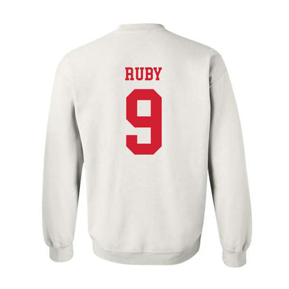 Fresno State - NCAA Baseball : Jett Ruby - Generic Shersey Crewneck Sweatshirt-1