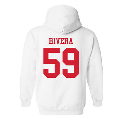 Fresno State - NCAA Football : Alex Rivera - Generic Shersey Hooded Sweatshirt-1