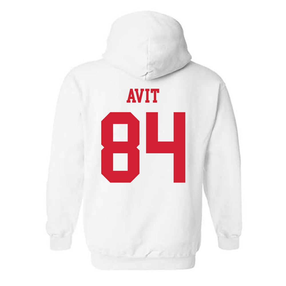 Fresno State - NCAA Football : Ezekiel Avit - Generic Shersey Hooded Sweatshirt-1